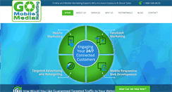 Desktop Screenshot of gomobilemediamarketing.com